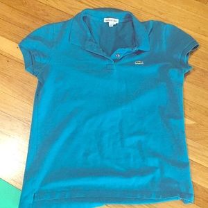 Lacoste Teal Polo